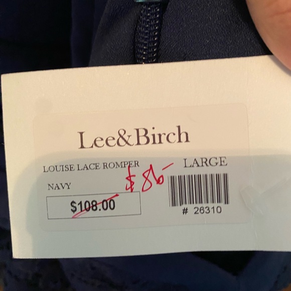 NWT Adelyn Rae lace romper - Picture 8 of 8